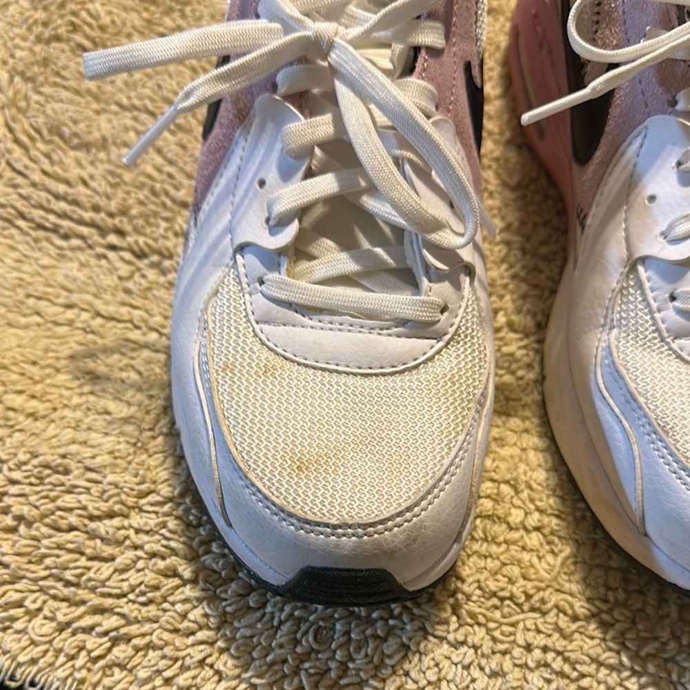 Nike Women's Air Max Sneakers - White and Pink - Picture 9 of 14